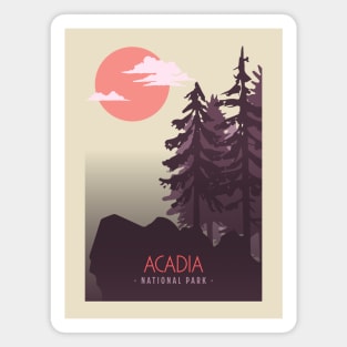 Acadia national Park Magnet